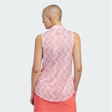 Women's Ultimate365 Ottoman Printed 1/4 Zip Sleeveless Polo