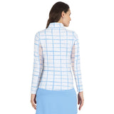 Women's Cordova Print Long Sleeve Mock Neck Top