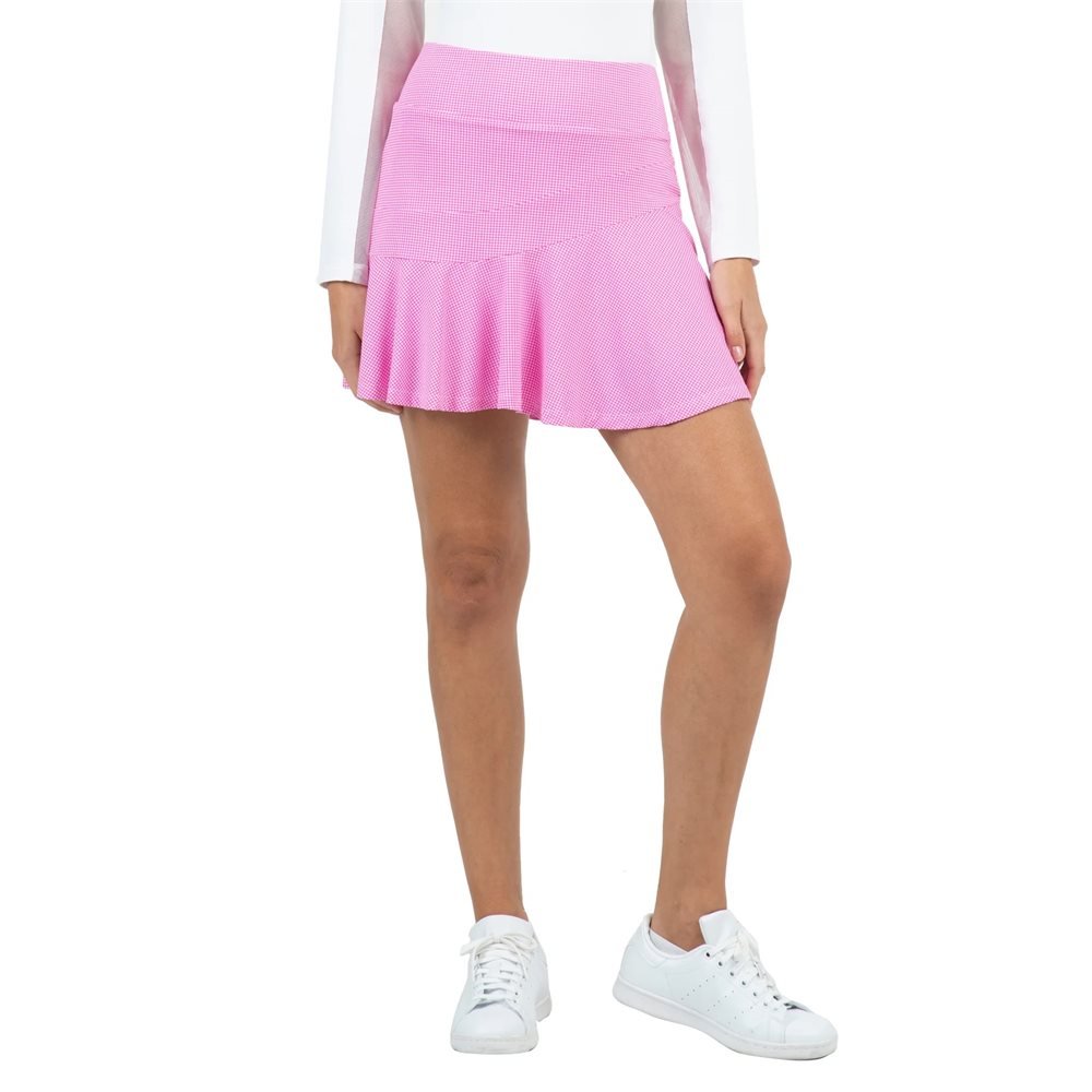 Women's Essential Knit Mini Check Skort - Fairway Styles