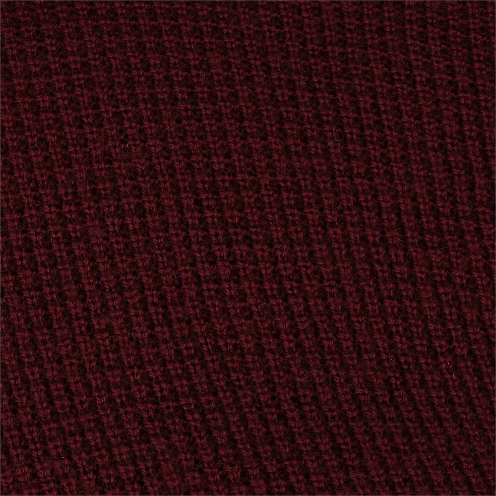 Waffle Stitch Merino Wool Hooded Sweater - Fairway Styles