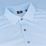 Heather Stripe Polo