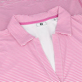 Women's Stripe Open Placket Sleeveless Shirt