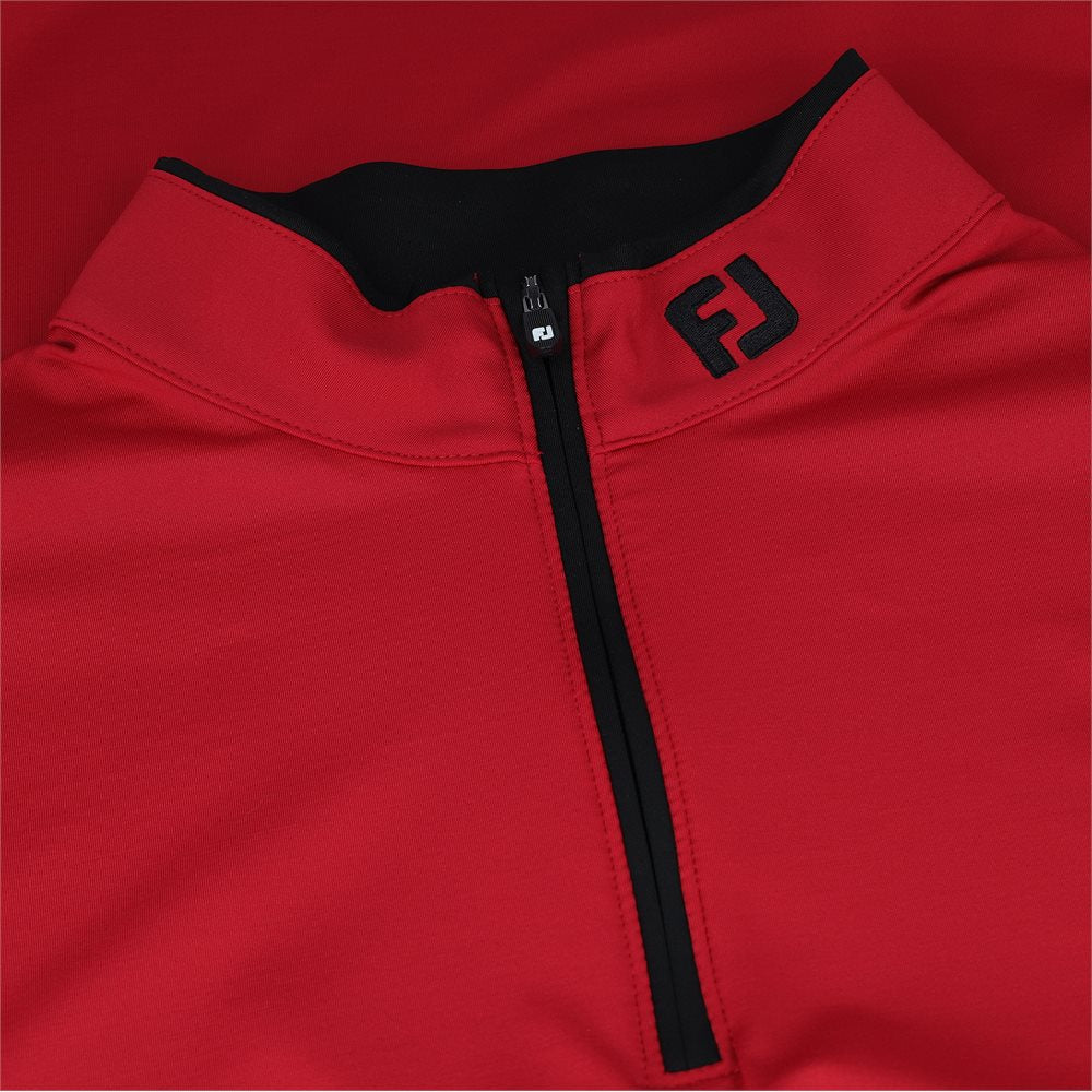 Lightweight Solid 1/4 Zip Mid Layer