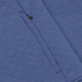 Quilted Double Knit FZ Vest