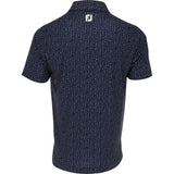 Glass Print Lisle Polo - Fairway Styles