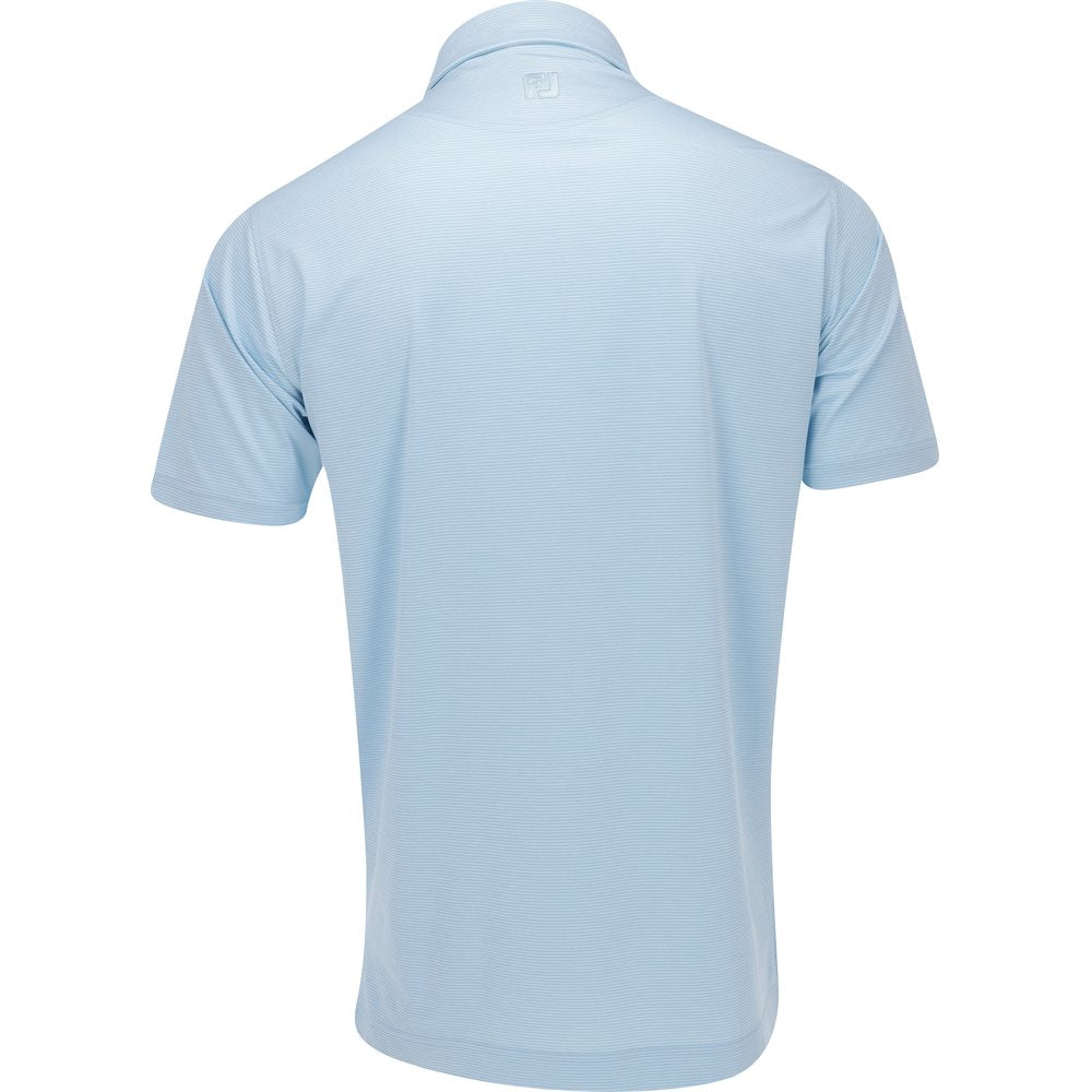 Heather Stripe Polo