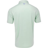 TOUR LOGO Heather Lisle Lattice Print Polo