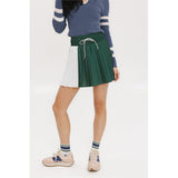Women's Rose Pleated Skirt
