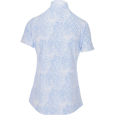 Women's Alena Print 1/4 Zip Mock - Fairway Styles