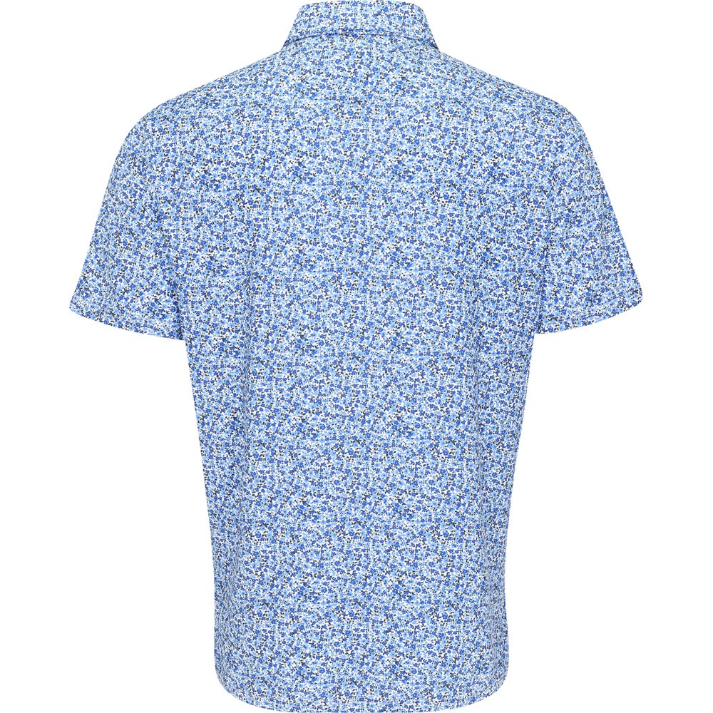 Lightweight Airflow Print Polo