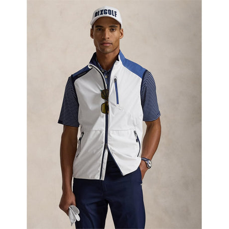 Color-Blocked Packable Vest