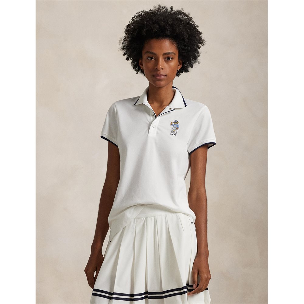 Women's Tour Pique Knit Bear Polo - Fairway Styles