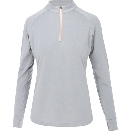 Women's Dot Jacquard 1/4 Zip Mid Layer