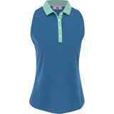 Women's Color Block Racerback Tank Shirt