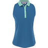 Women's Color Block Racerback Tank Shirt