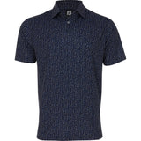 Glass Print Lisle Polo - Fairway Styles