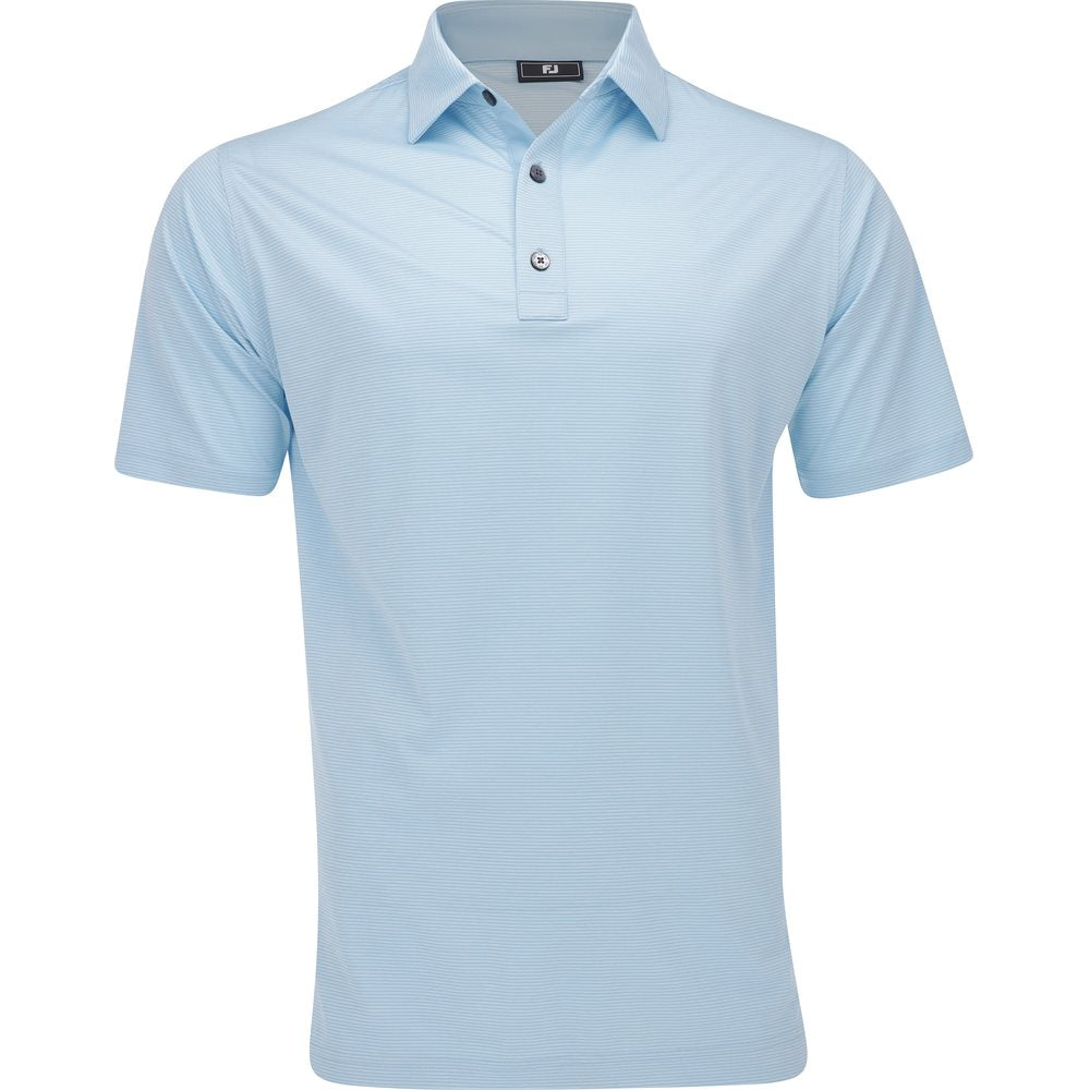 Heather Stripe Polo