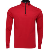 Lightweight Solid 1/4 Zip Mid Layer