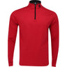 Lightweight Solid 1/4 Zip Mid Layer