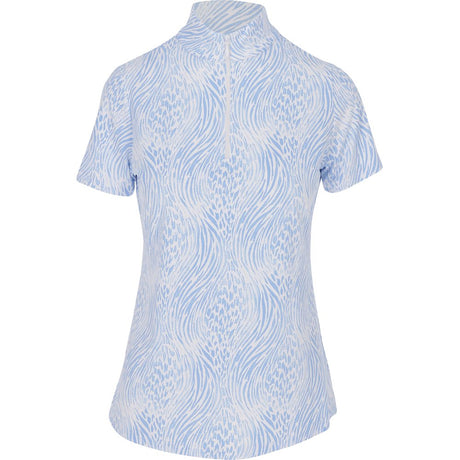 Women's Alena Print 1/4 Zip Mock - Fairway Styles