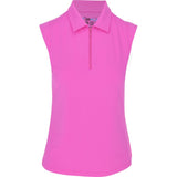Women's Sleeveless Polo - Solid