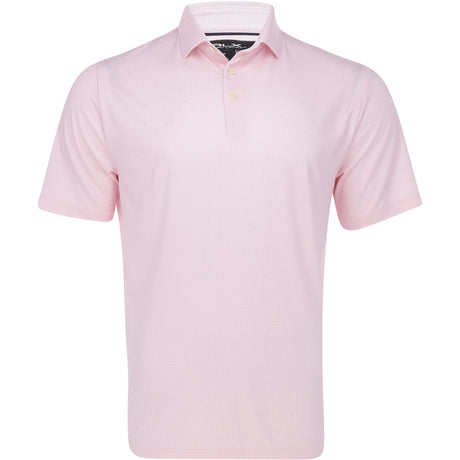 Lightweight Airflow Cross Club Print Polo - Fairway Styles