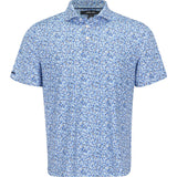 Lightweight Airflow Print Polo