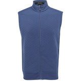 Quilted Double Knit FZ Vest