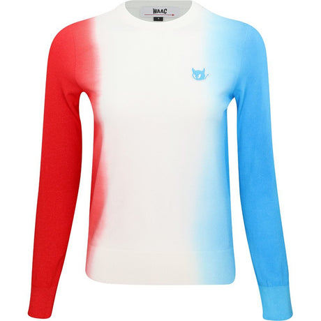 Women's Tie Dye Crewneck Sweater - Fairway Styles