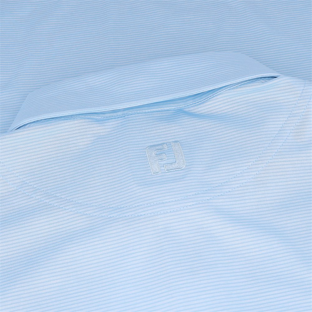 Heather Stripe Polo