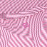 Women's Stripe Open Placket Sleeveless Shirt