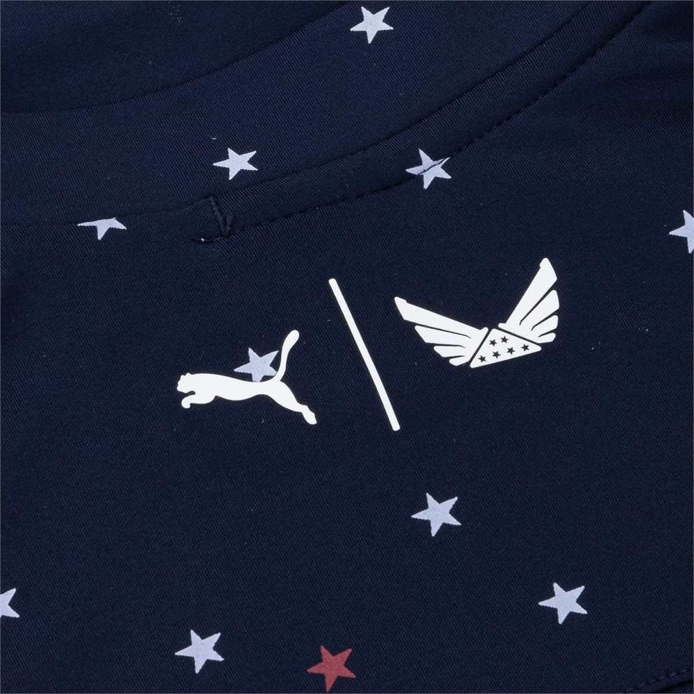 Women's Volition Stars Sleeveless 1/4 Zip Golf Polo