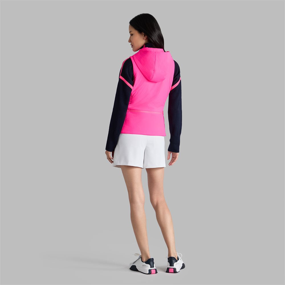 Women's Stretch Tech Hooded Down Vest