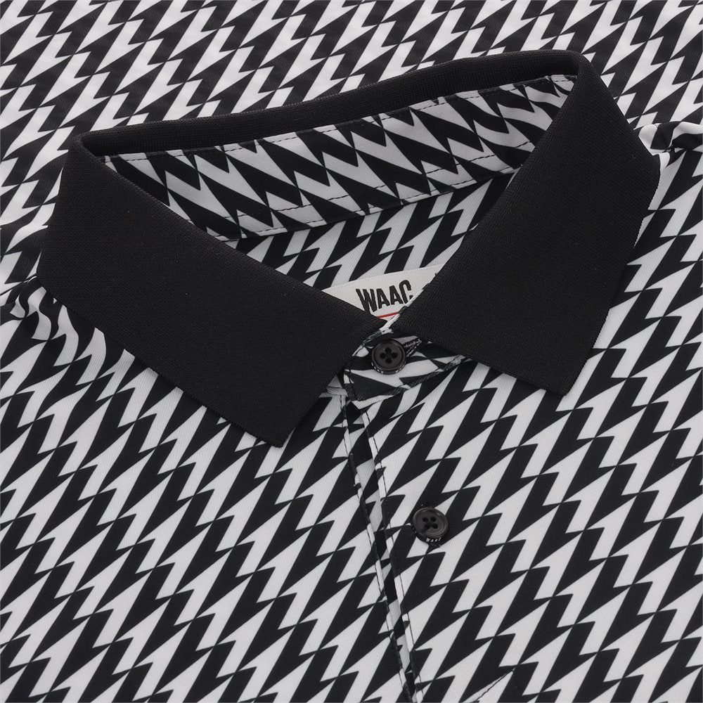 Athletic Arrow Rib Collar Polo