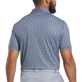 Floral Sketch Lisle Polo