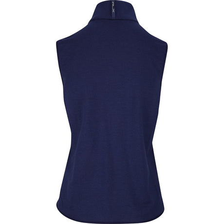 Women's Performance Wool Nylon Full Zip Solid Vest