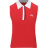 Women's Clarisse Knitted Sleeveless Polo