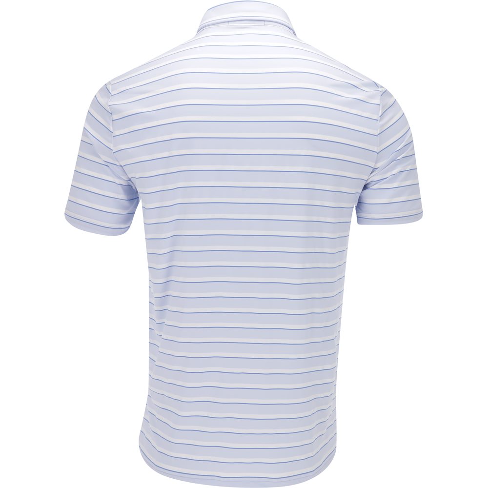 Recycled Lightweight Airflow Thin Stripe Polo