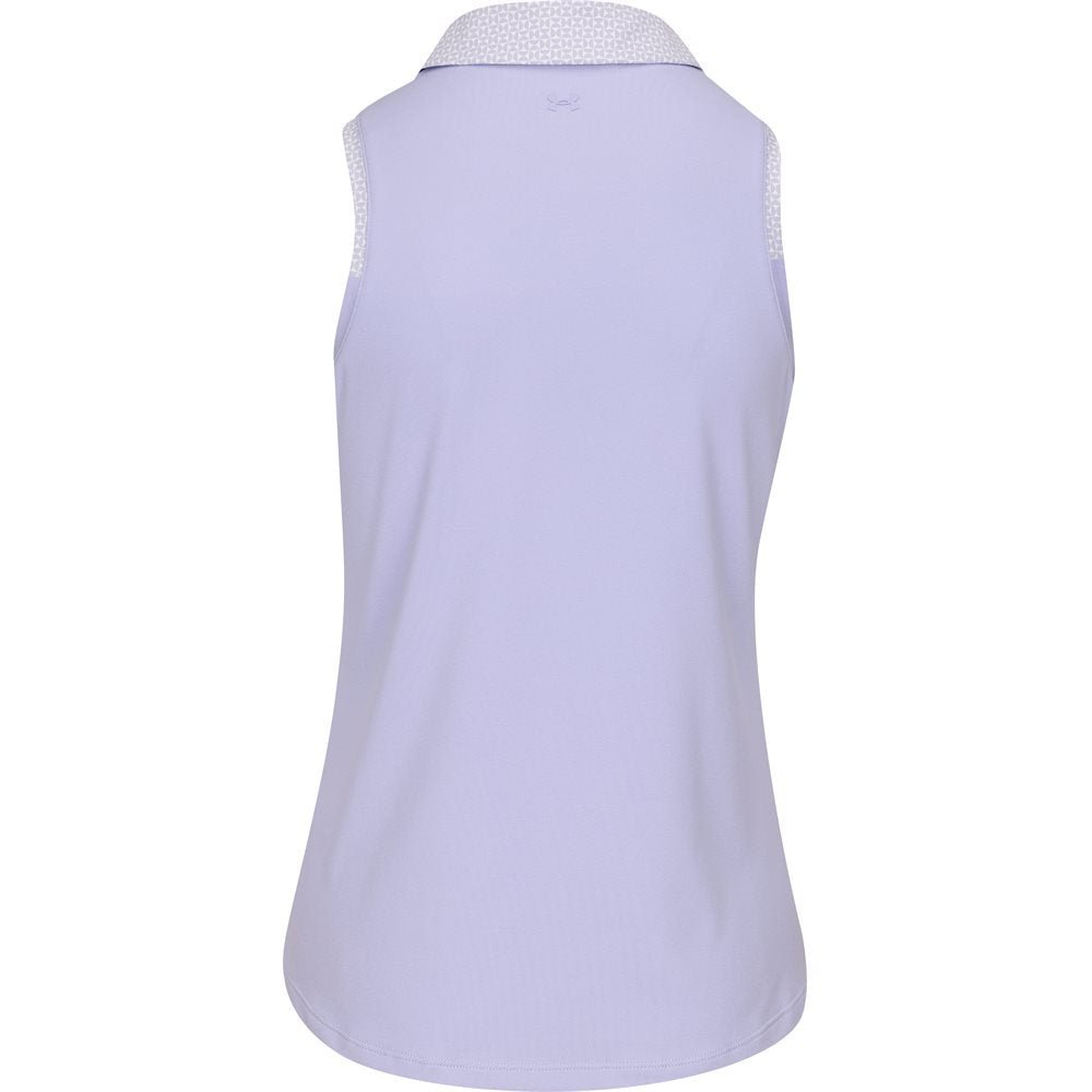 Women's Playoff 3.0 Grooves Print Sleeveless Polo - Fairway Styles