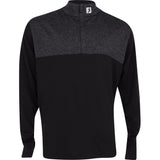 Heather Yoke 1/2 Zip Mid Layer
