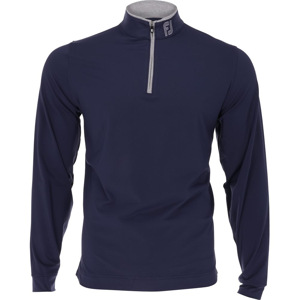 Lightweight Solid 1/4 Zip Mid Layer