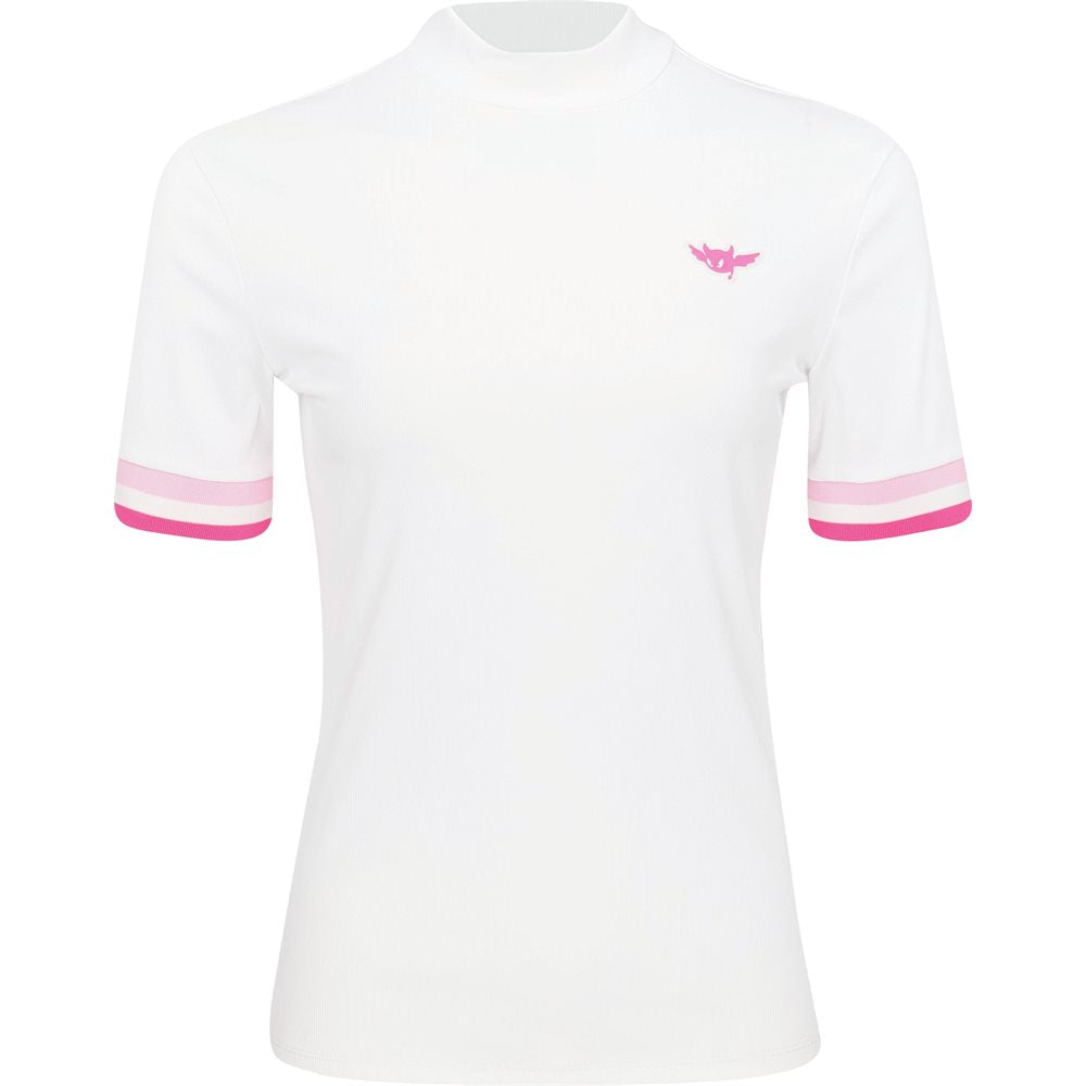 Women's Stretch Mock Neck Top