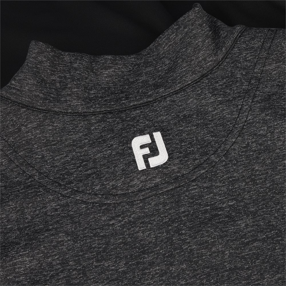 Heather Yoke 1/2 Zip Mid Layer