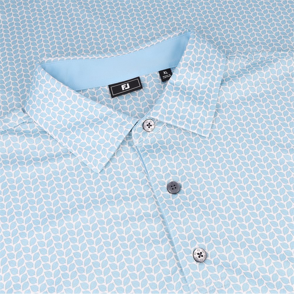 Leaf Print Polo