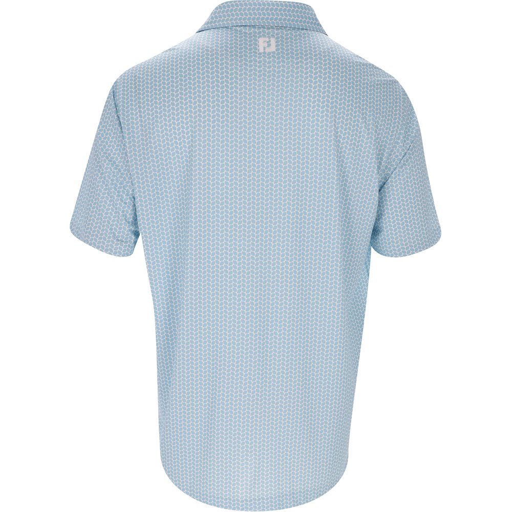Leaf Print Polo