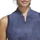 Women's Ultimate365 Tour Sleeveless 1/2 Zip Blade Collar Polo