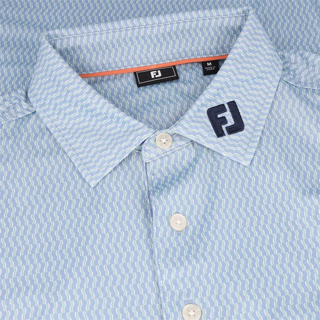 Wiggle Print Lisle Polo