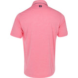 TOUR LOGO Heather Lisle Lattice Print Polo