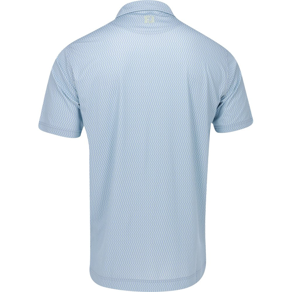 Wiggle Print Lisle Polo