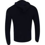 Waffle Stitch Merino Wool Hooded Sweater - Fairway Styles